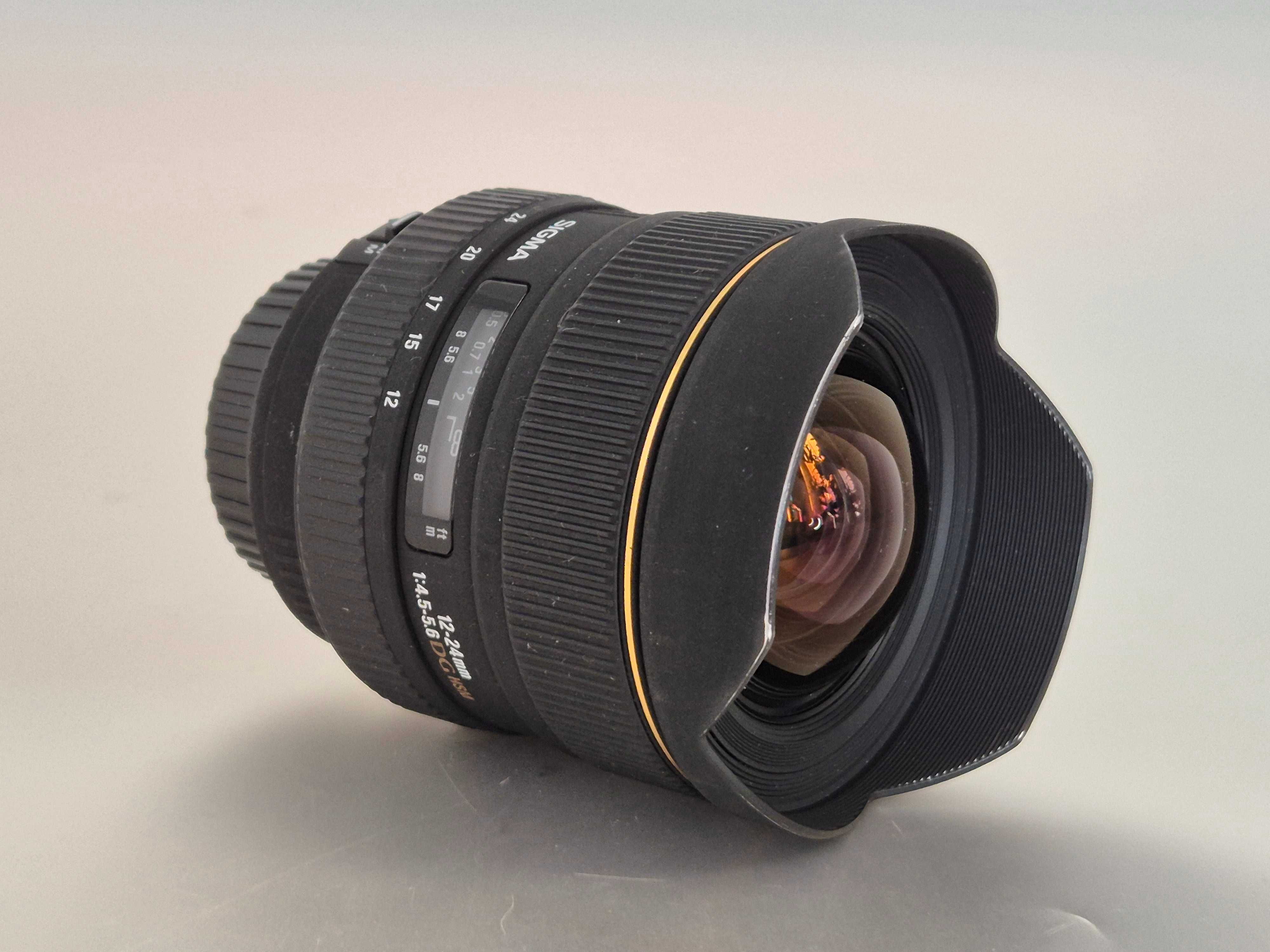 Sigma 12-24 mm F4,5-5,6 DG HSM mocowanie Canon