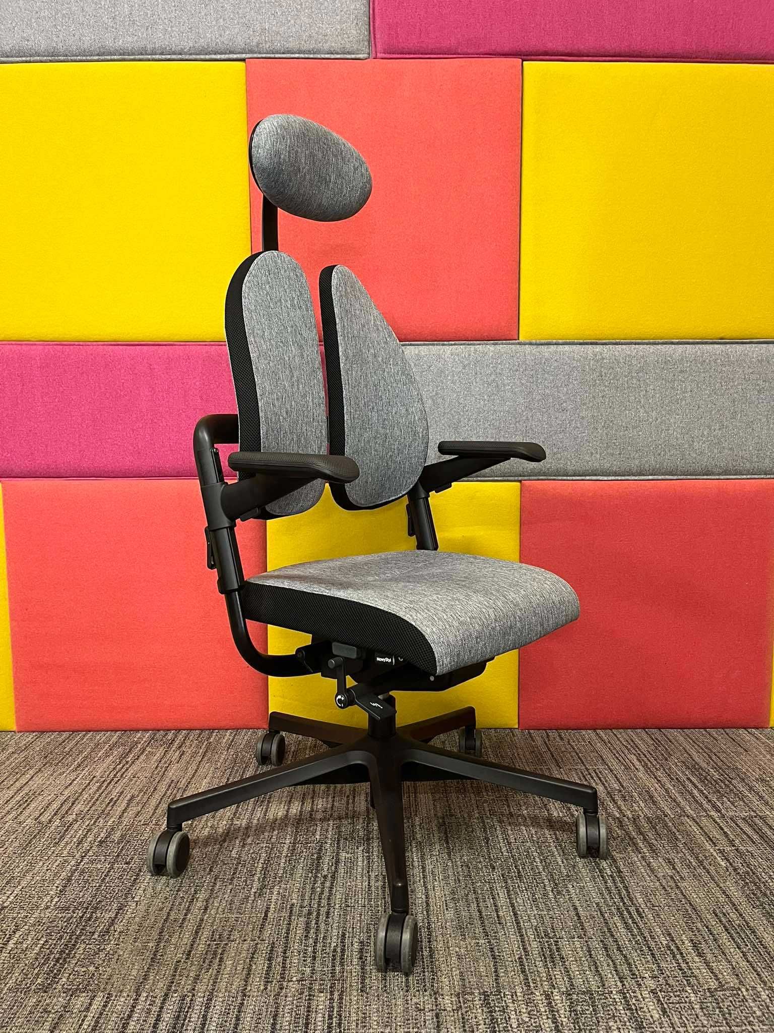 Fotel biurowy ergonomiczny Nowy Styl Xenium Duo-Back unikat !