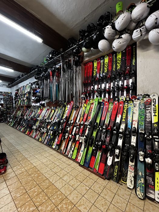 Narty dla dzieci używane, program wymian 70-150cm, Katowice Pokoju 17