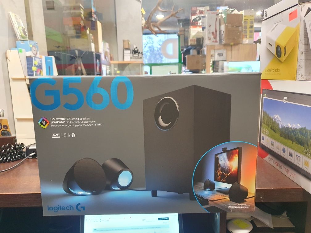 Zestaw głośników 2.1 Logitech G560 PC 2.1 120 W czarny