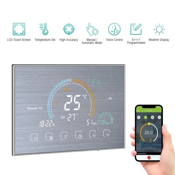 BHT-8000GCLW Wi-Fi термостат для теплої підлоги та котлів