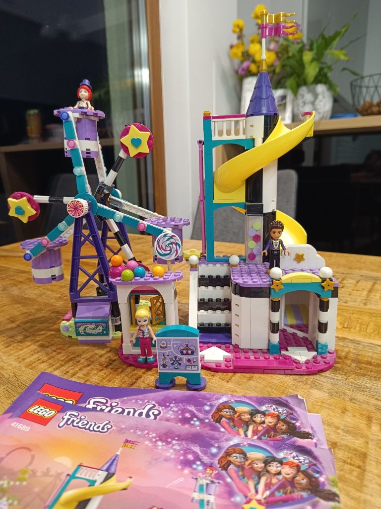 LEGO FRIENDS Magiczny diabelski młyn i zjeżdzalnia 41689