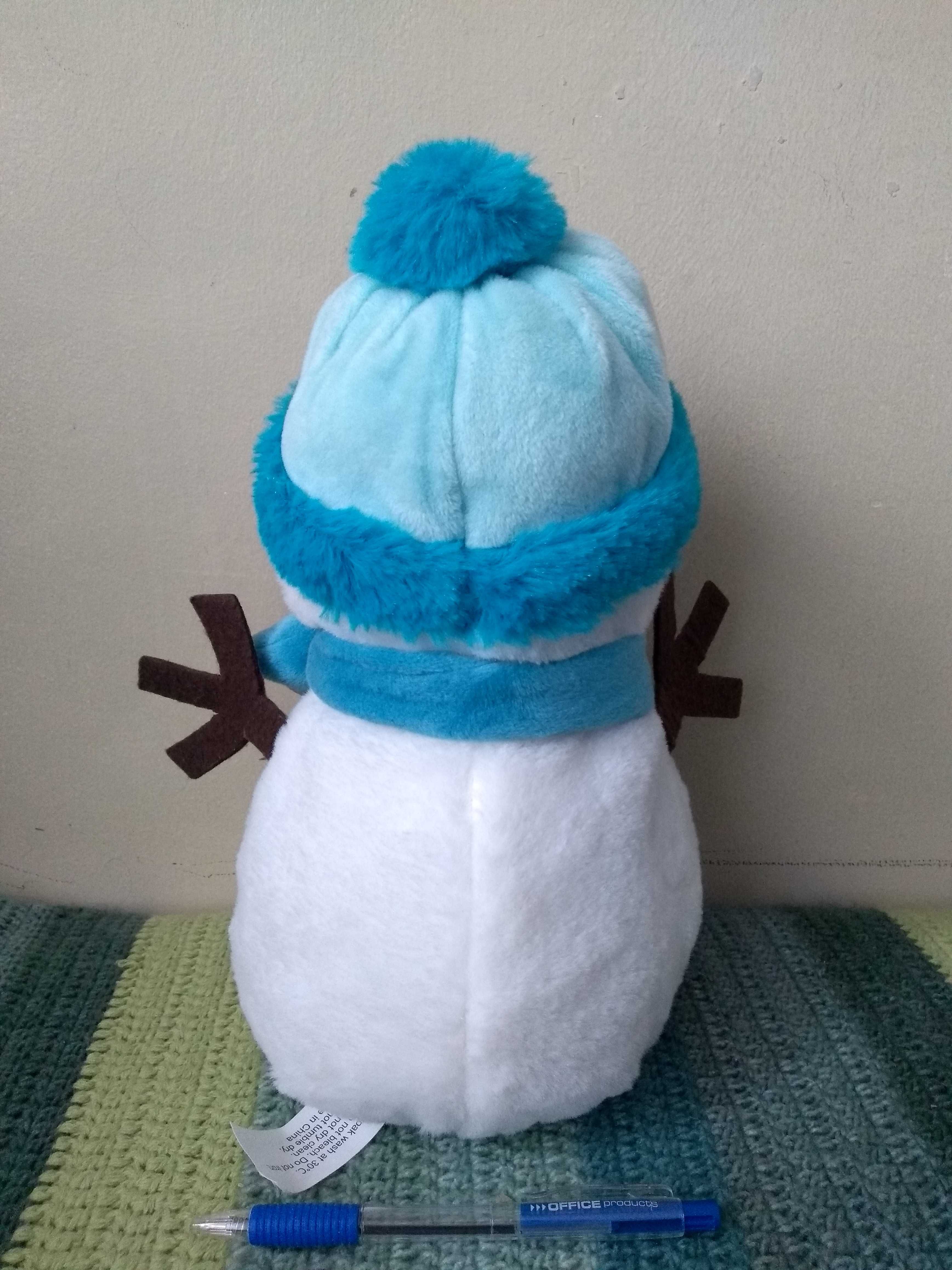 Maskotka pluszak BAŁWANEK Snowman 28 cm