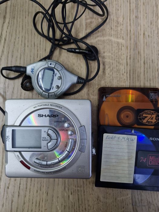 Sharp MD-MS701H MiniDisc Odtwarzacz