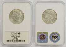5 złotych 1932 Głowa Kobiety Londyn BZM MS65