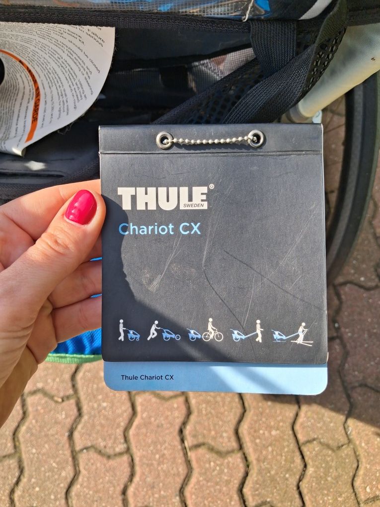 Thule Chariot CX1 – przyczepka rowerowa + opcja wózka