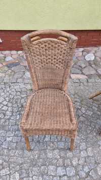 Krzesła Ratanowe 4szt