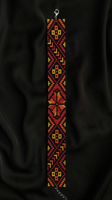 Ґердан з бісеру, традиційна українська прикраса