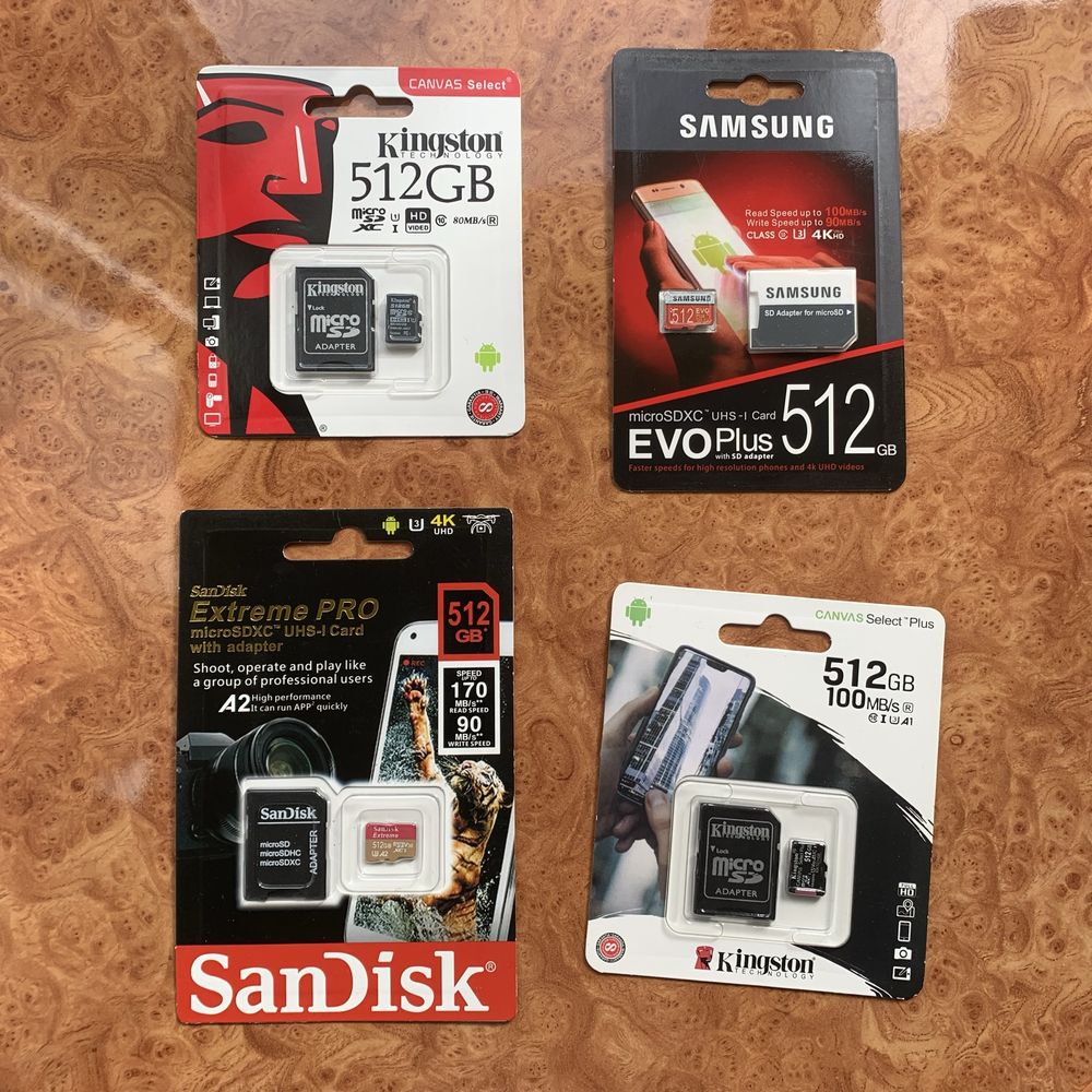 ‼️ДЕШЕВО‼️Карта памяти Samsung‼️Micro SD 128 256 512гб 10 Class 4K U3