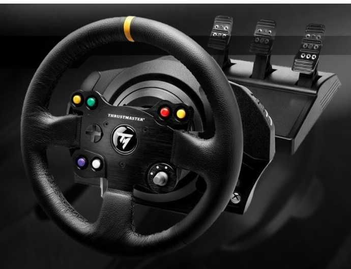 Комплект (кермо, педалі) Thrustmaster TX RW Leather Edition (4460133)