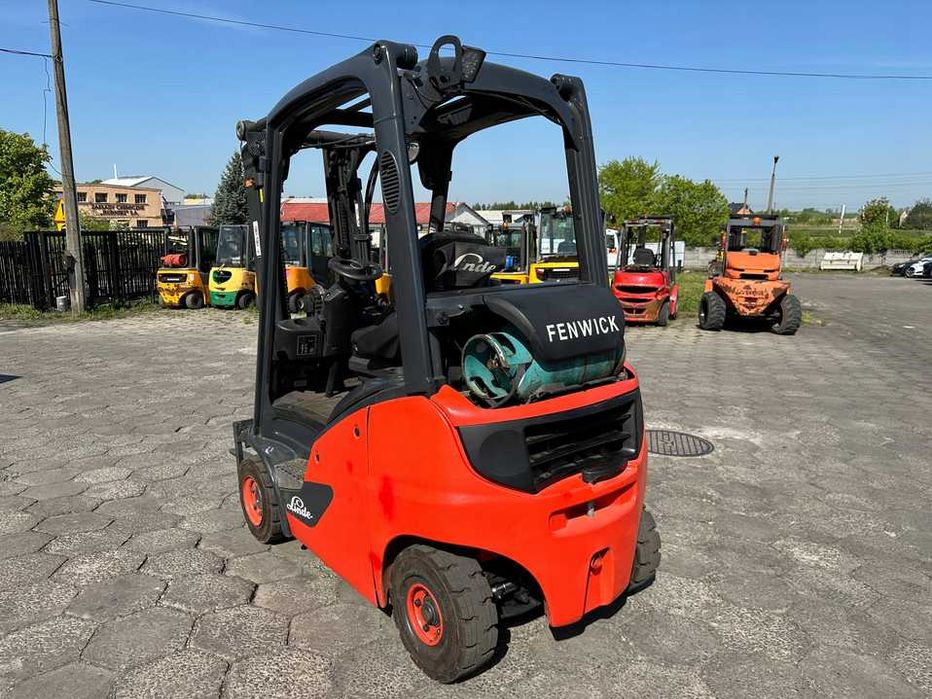 WÓZEK widłowy LINDE H16T ROK 2017 Triplex GAZ półkabina