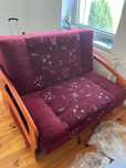 Tapczan rozkładany/ dwuosobowa sofa / amerykanka