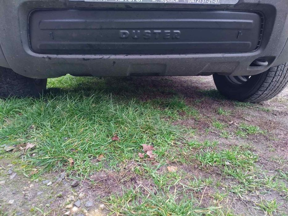 Renault Duster Зимова матова накладка на нижню решітку