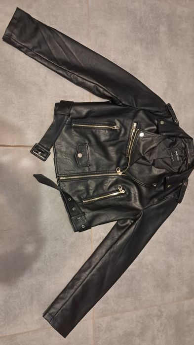 Kurtka skórzana ramoneska 42