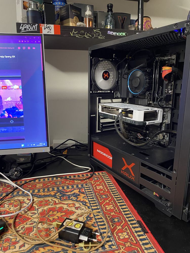 Komputer stacjonarny gamingowy i5 rtx4060 ti super stan