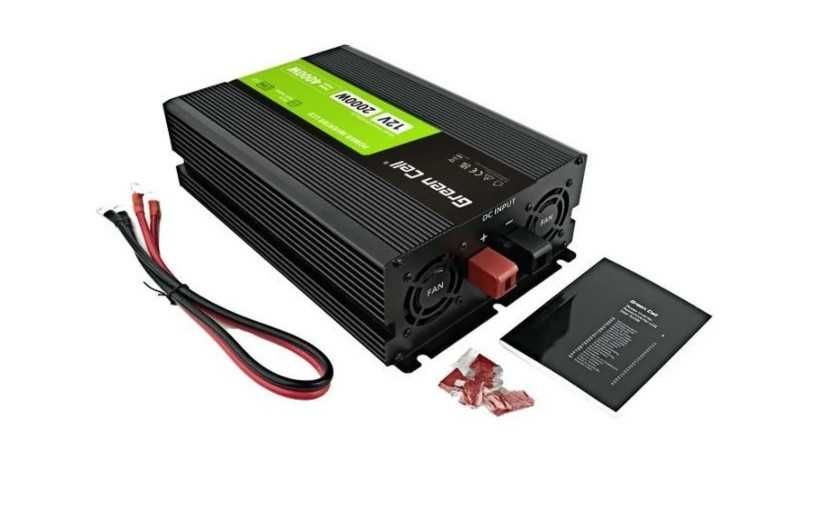 Inteligentna Przetwornica GREEN CELL INVGC12P2000LCD 2000/4000w