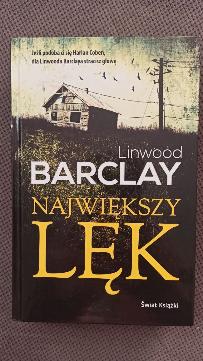 Książka Największy lęk Linwood Barclay