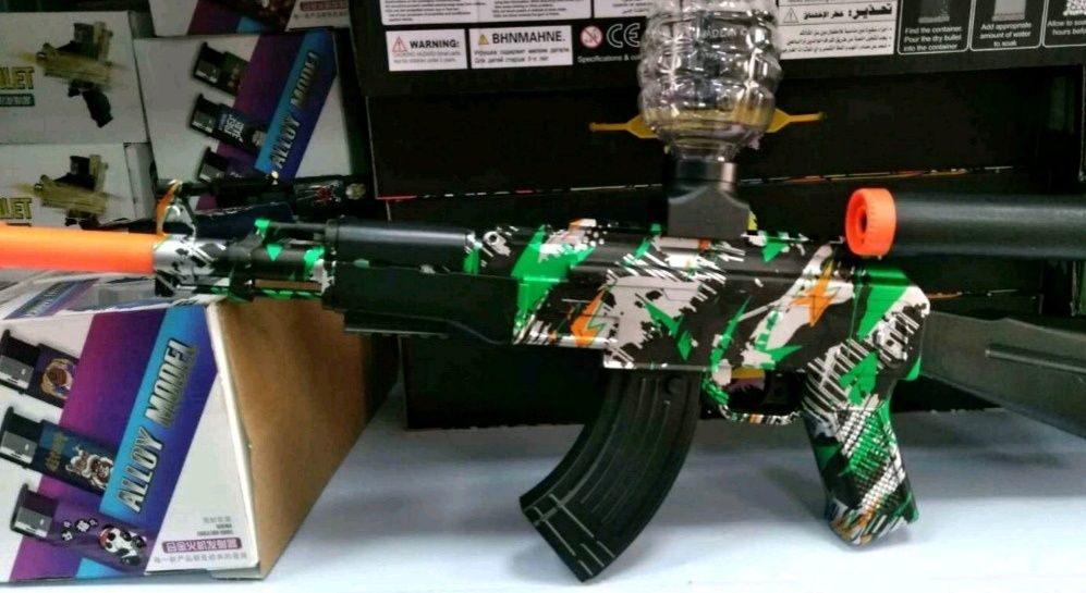 Pistolet zabawka na kulki żelowe dla dzieci