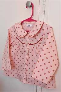 Camisa La-redoute cor-de-rosa (2 anos)