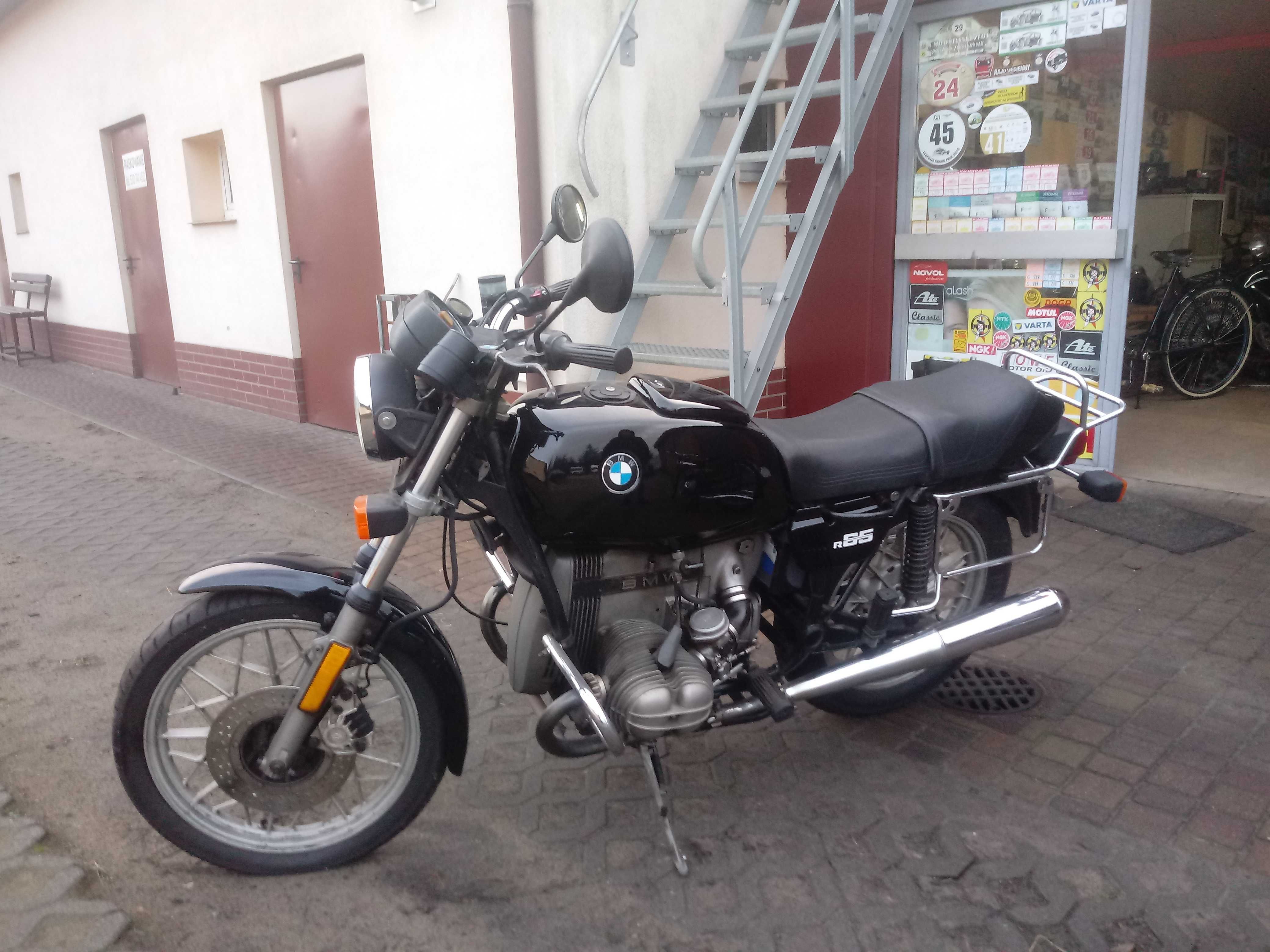 Motocykl BMW R65 - 1980 Rok, Poj. 645 ccm
