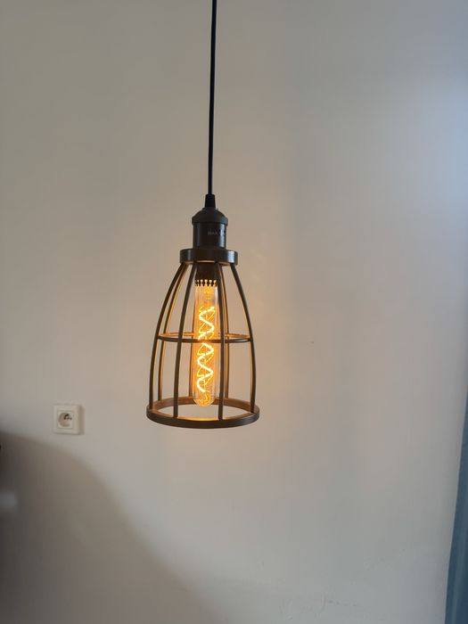 Lampa loft czarna
