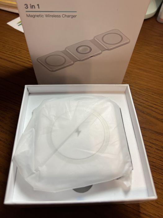 Навушники AirPods Pro 2, безпровідна зарядка 3в1, павербанк на MagSafe