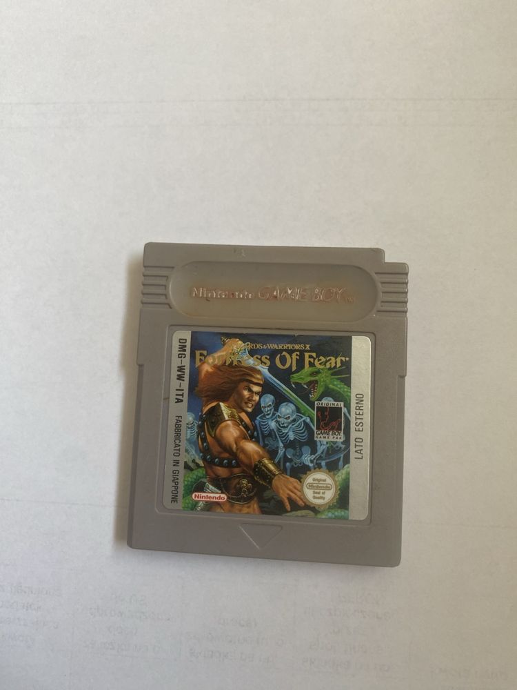 Gra nintendo Game Boy worlds&warriors x Fortress of fear