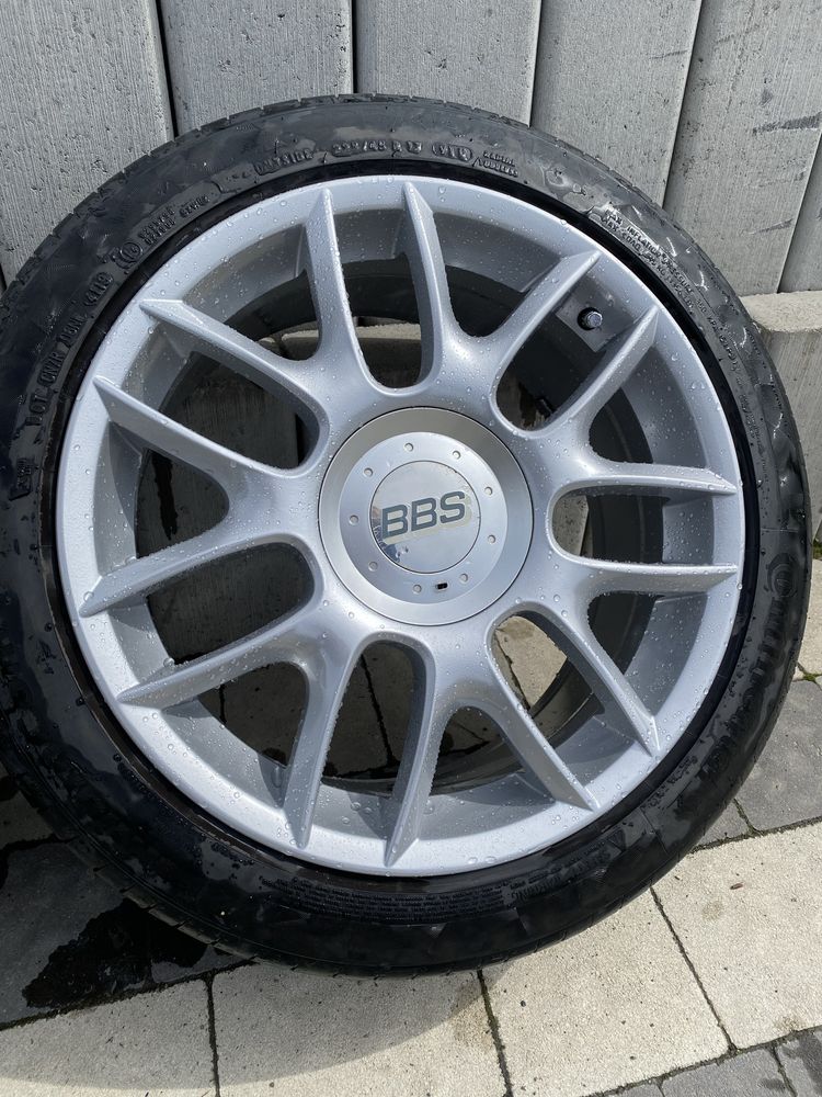 Оригінальні диски BBS - 5*112 - R17 + резина в подарунок