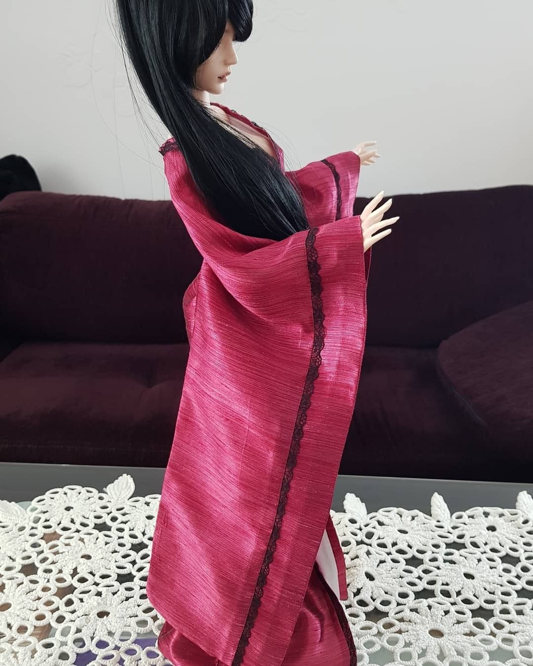 Kimono yukata na lalki bjd SD