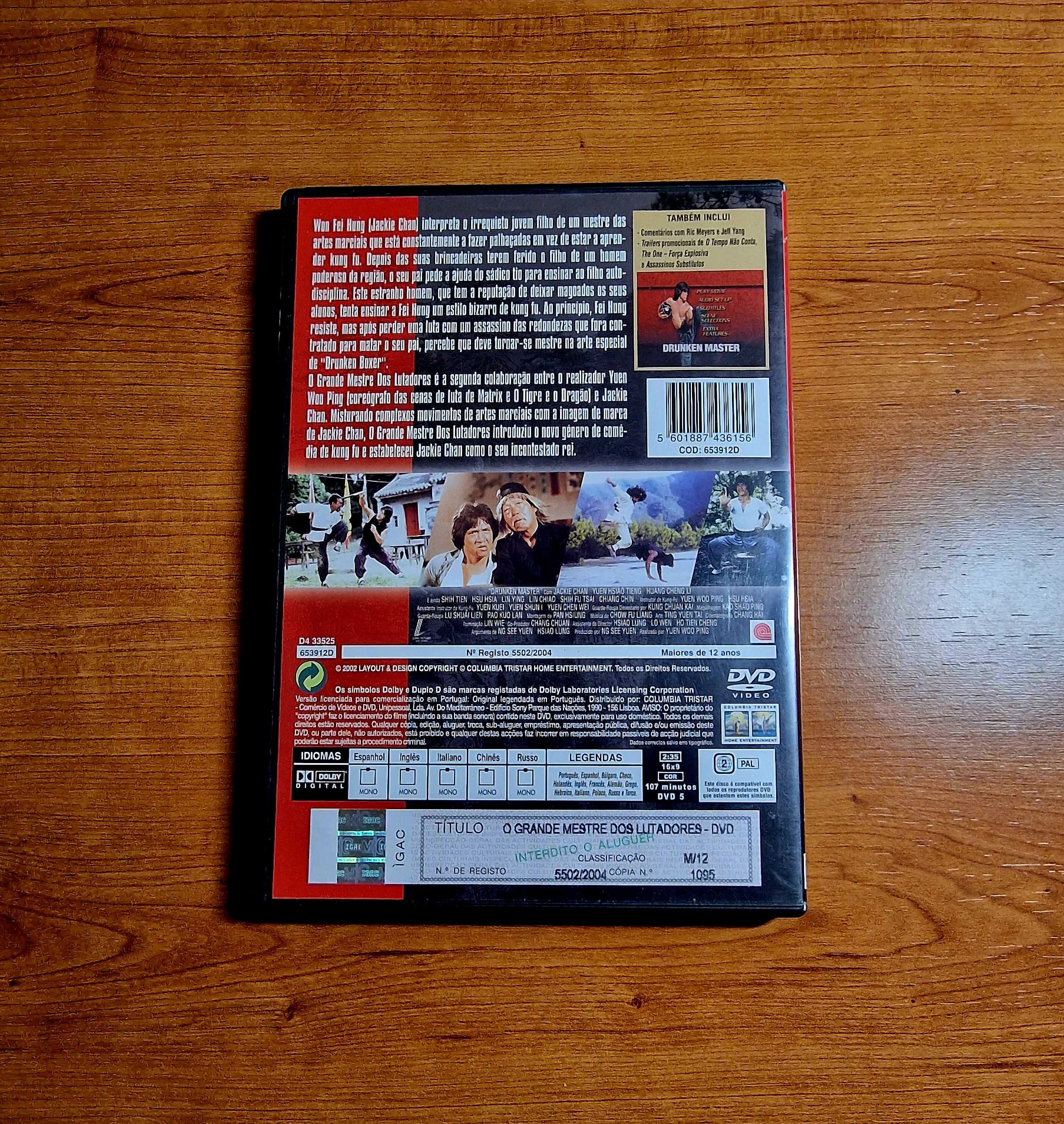 O GRANDE MESTRE DOS LUTADORES (Yuen Woo Ping) Jackie Chan/Yuen H Tieng