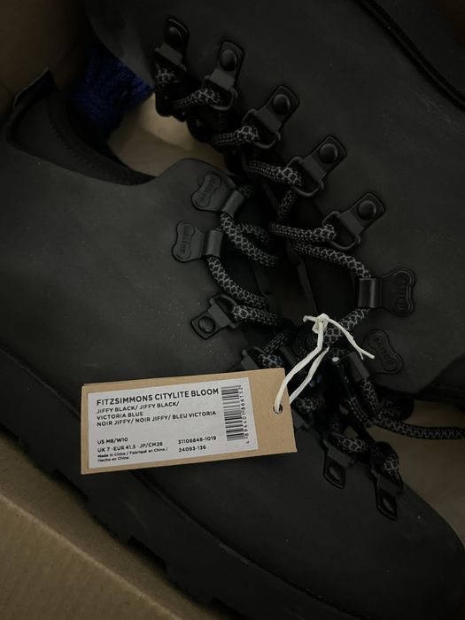 Native fitzsimmons citylite black  нейтіви черевики