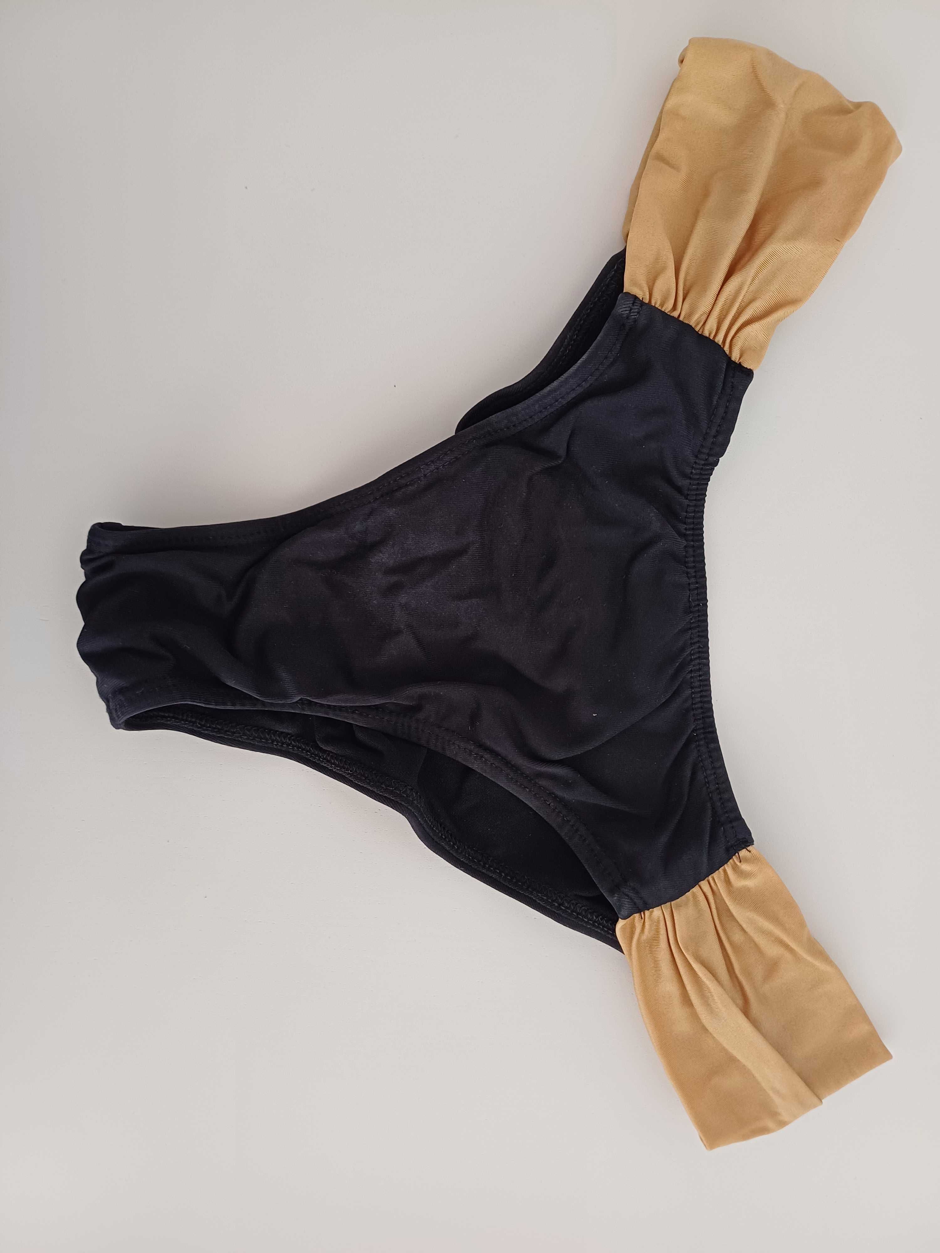 Bikini preto e dourado Funky Project