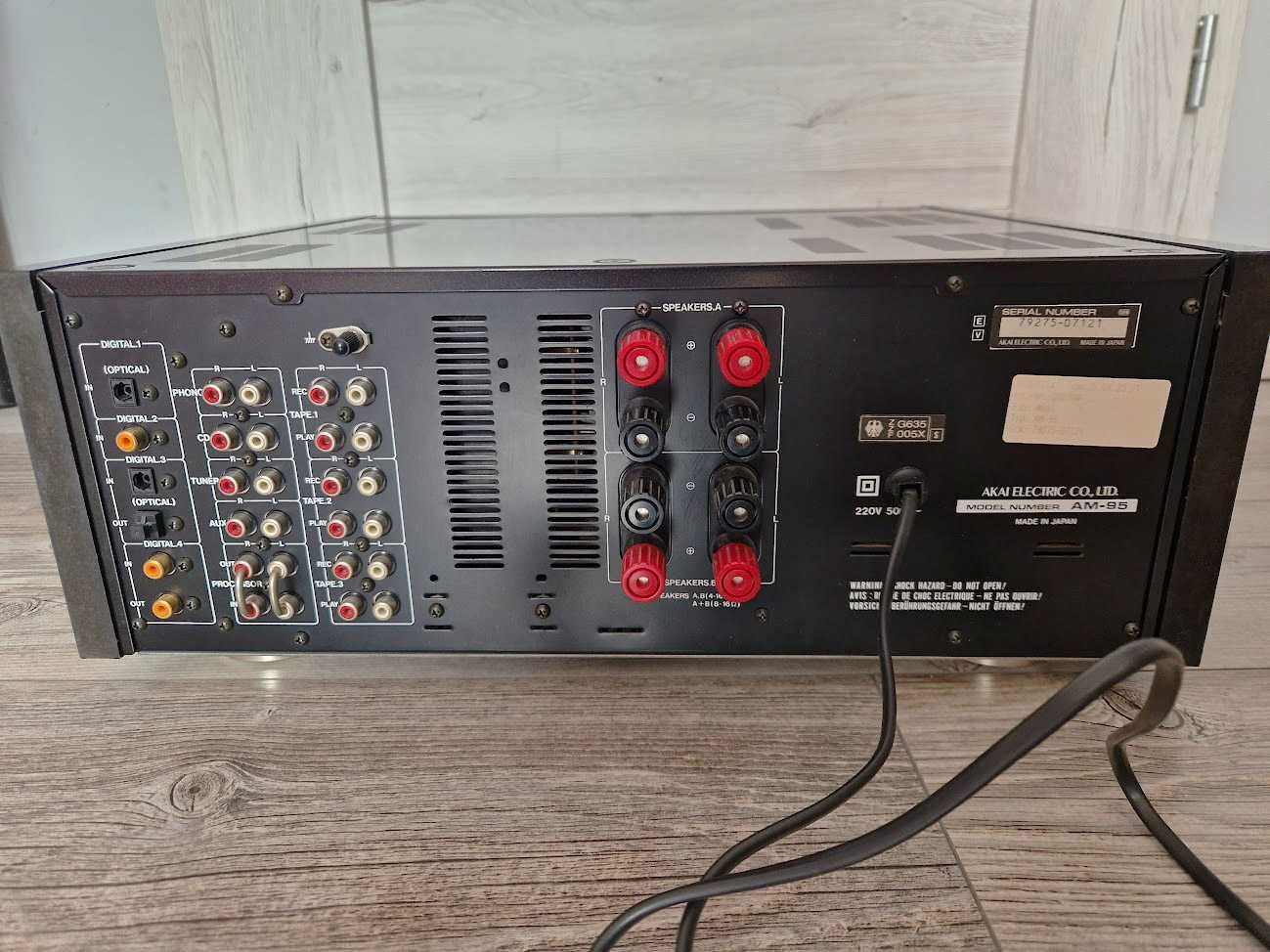 Wzmacniacz Akai AM-95  Reference Master po SERWISIE