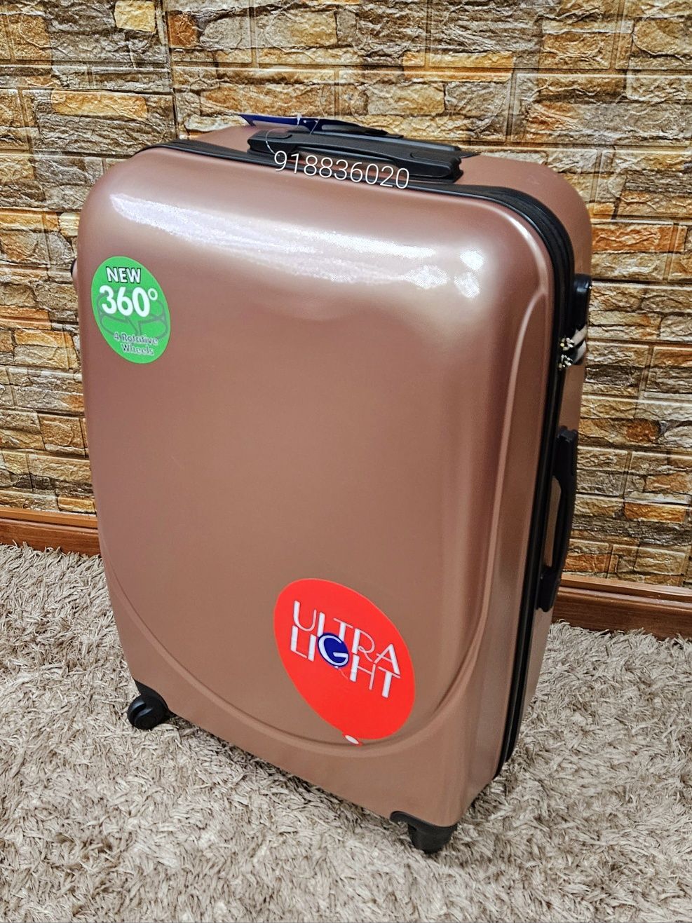 MALA MÉDIA PORÃO 23Kg  NOVAS - Com Trolley Viagem - OPORTUNIDADE