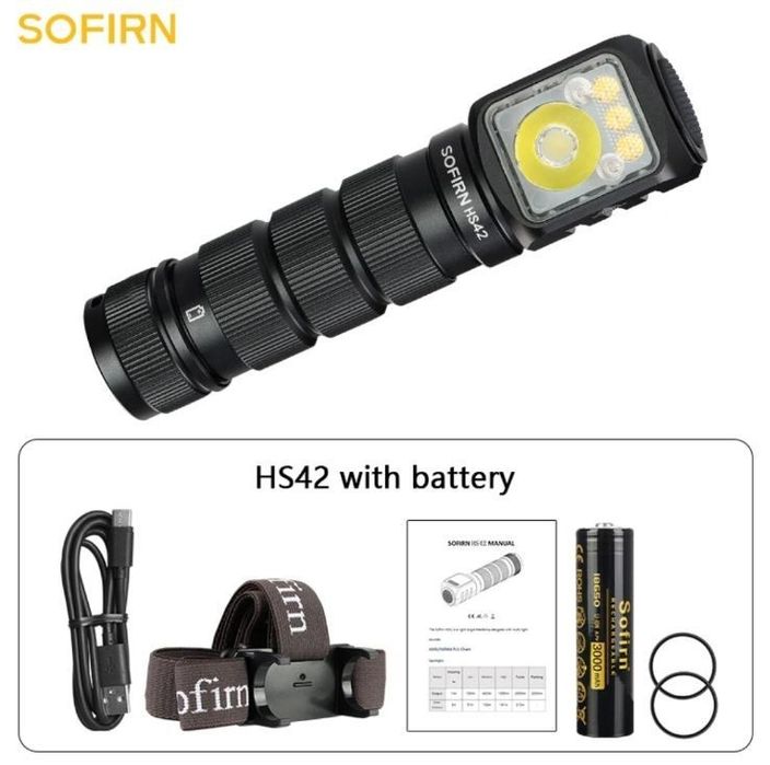 Sofirn HS42 (з акумулятором 18650). Налобний ліхтарик.
