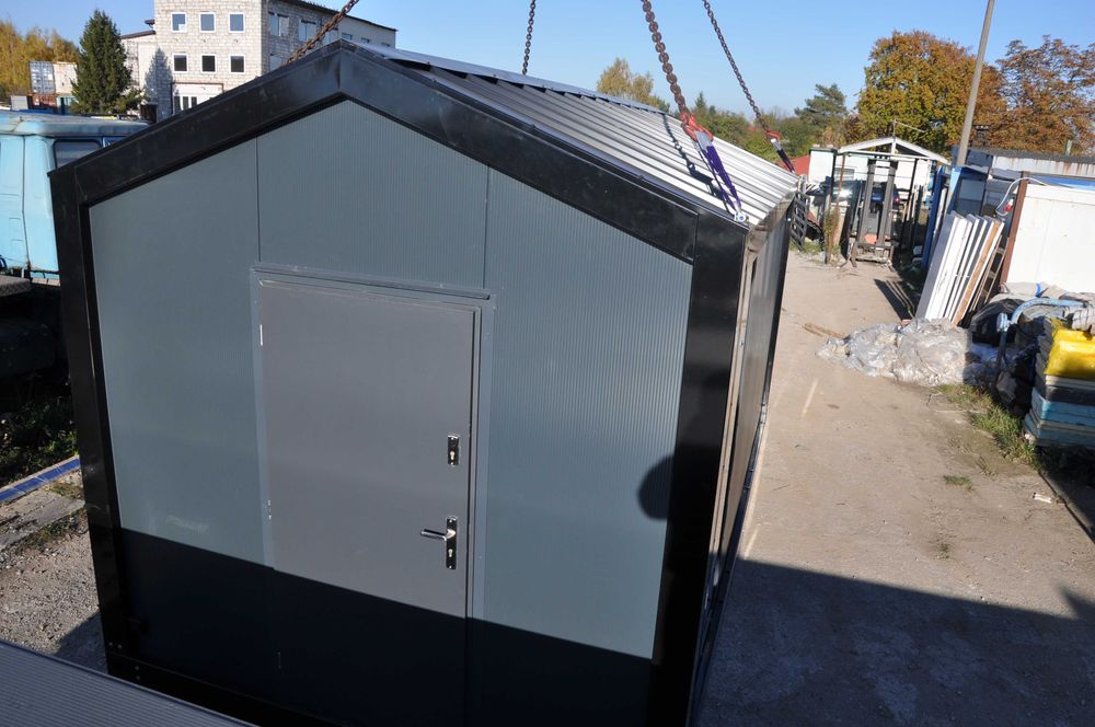 Kontener mieszkalny typu stodoła