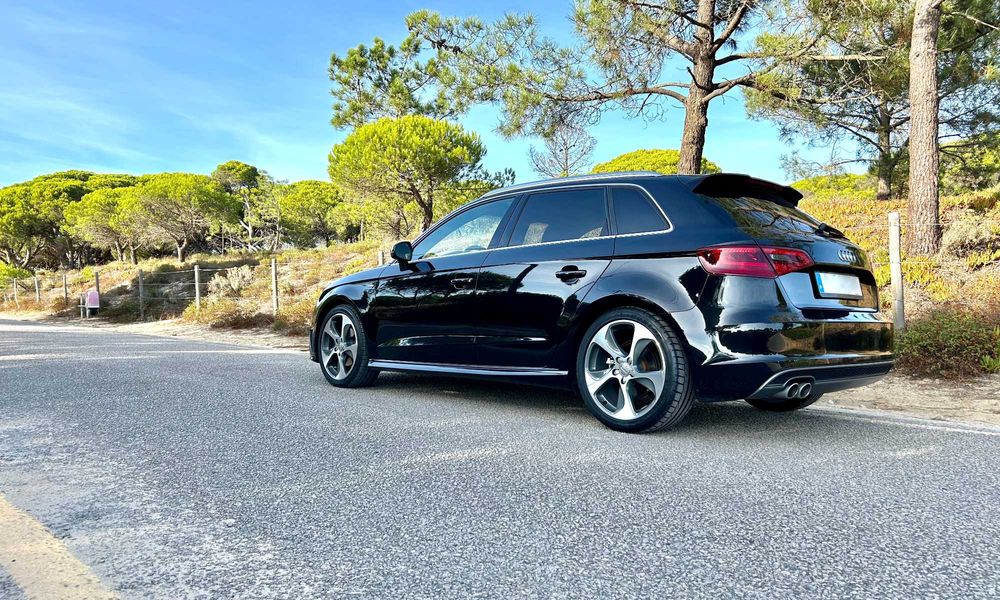 Audi A3 Sportsback S line 2.0 TDi 150cv (150.000kms com histórico)