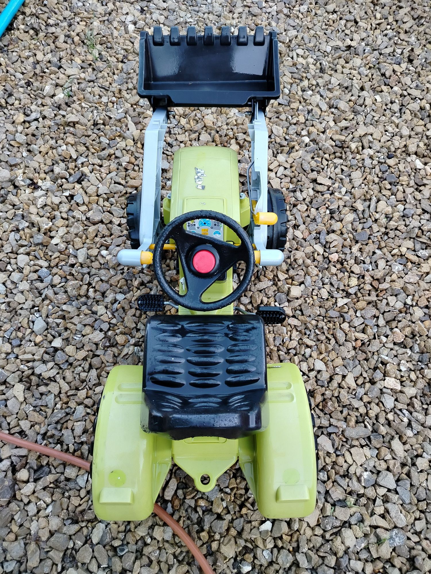 Traktorek na pedały Class koparka z łychą ciągnik jeździk traktor