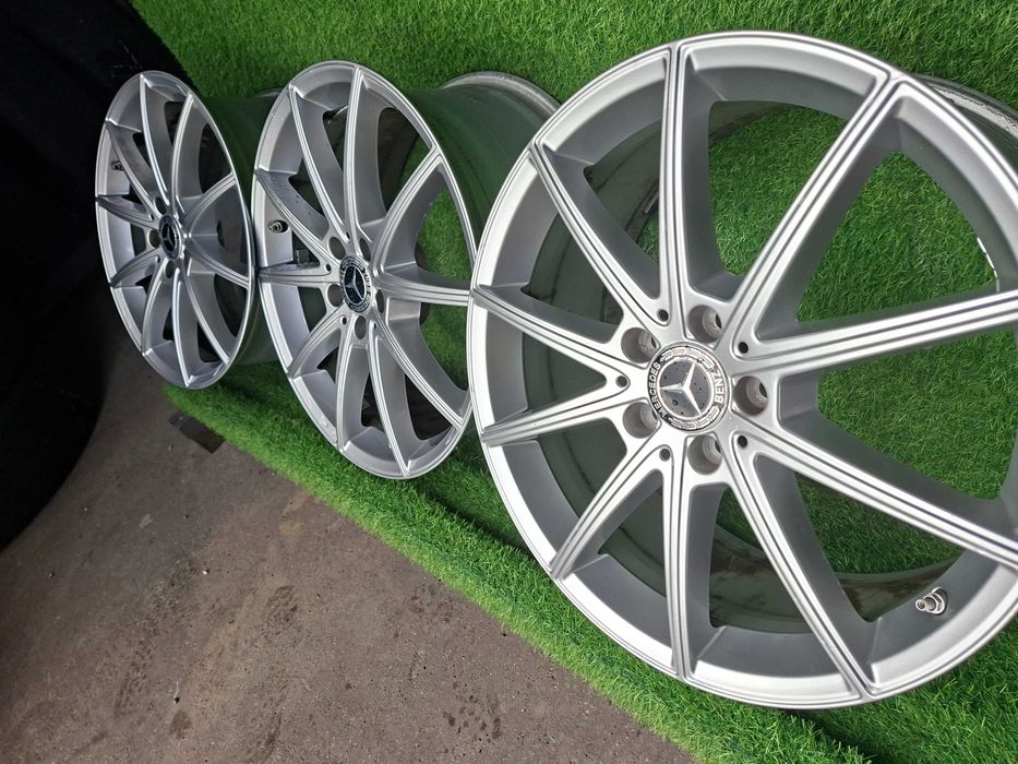 [A67] ALUFELGI 19'' 5x112 ORYGINAŁ MERCEDES+Czujniki Ciśnienia Gratis!