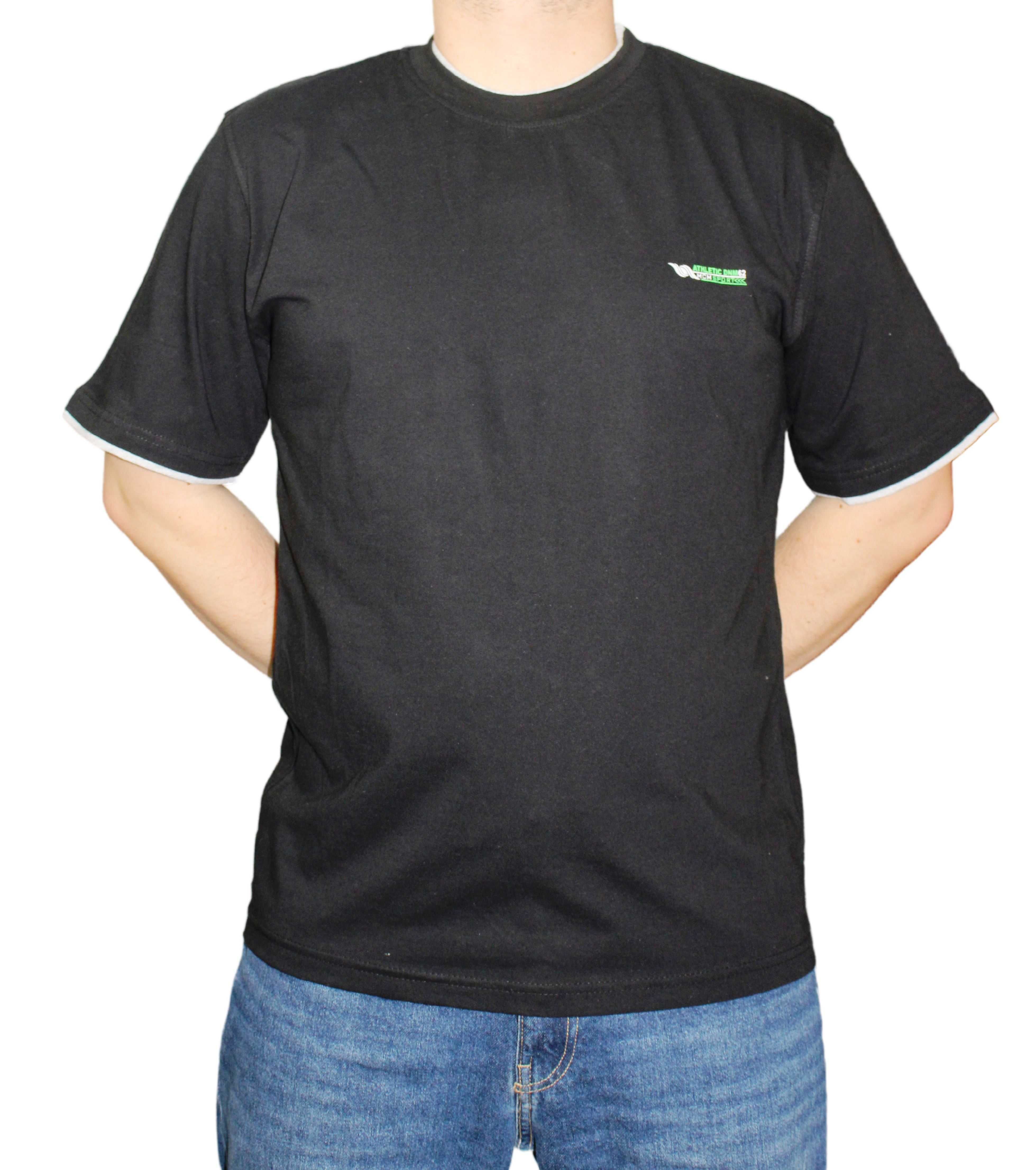 KOSZULKA męska T-SHIRT dla naprawdę dużych facetów 170 cm szerokość