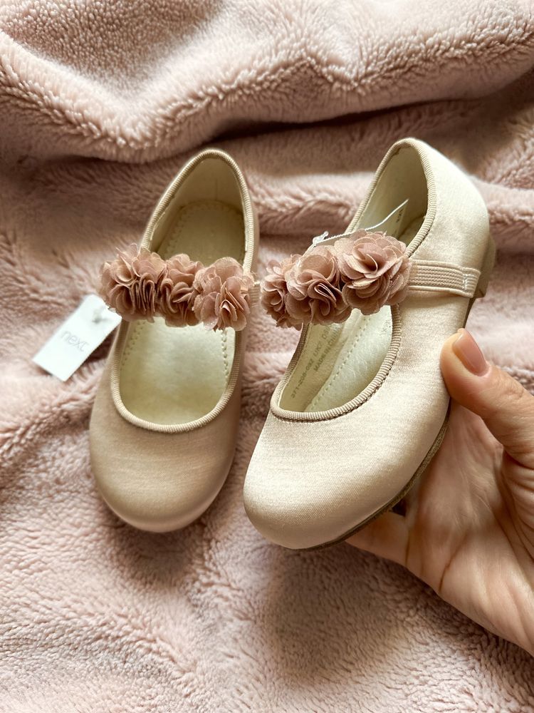 Туфли туфельки балетки next размер 7 , 14,5 см