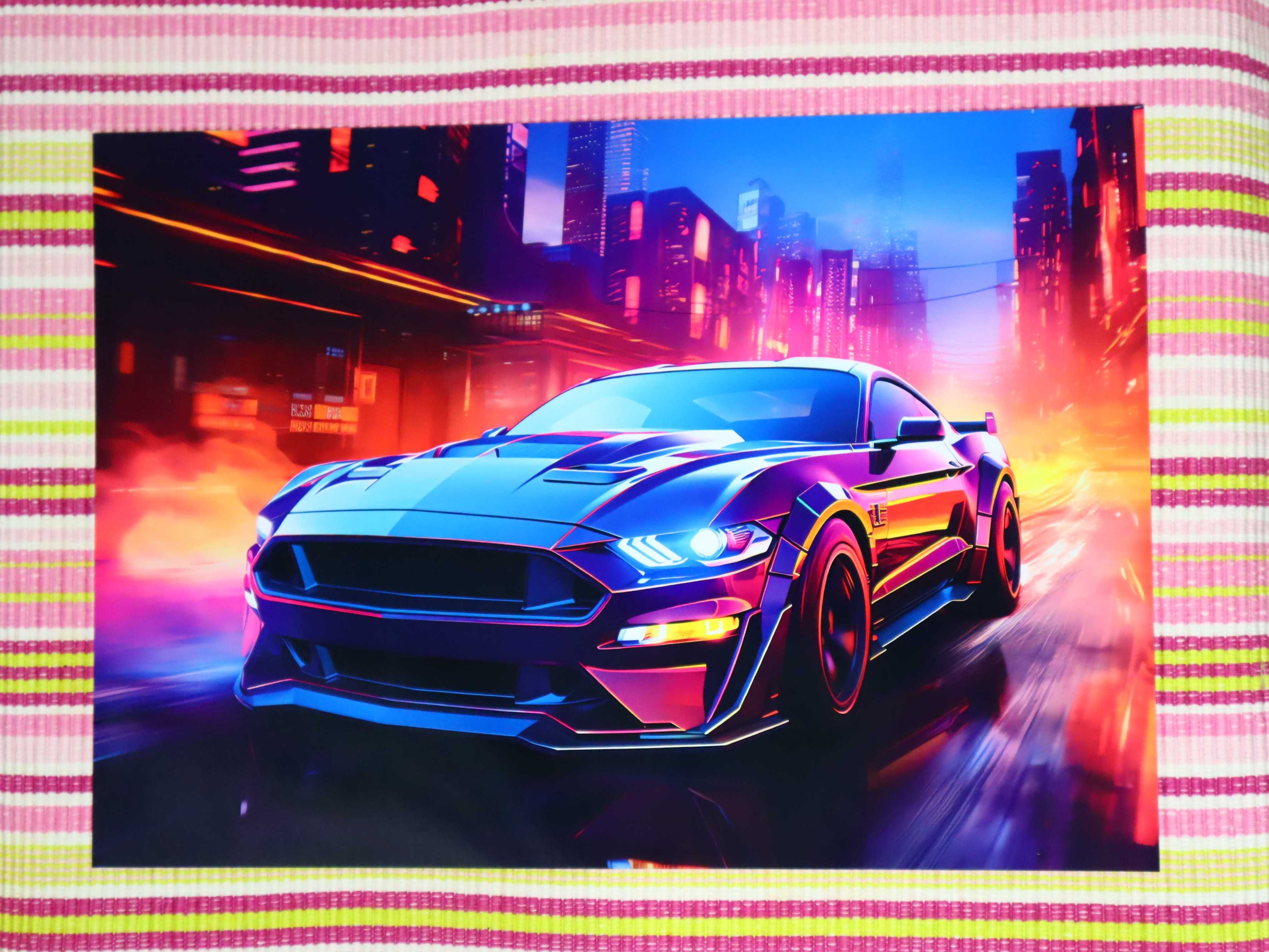 Plakat A4 - Mustang - C49