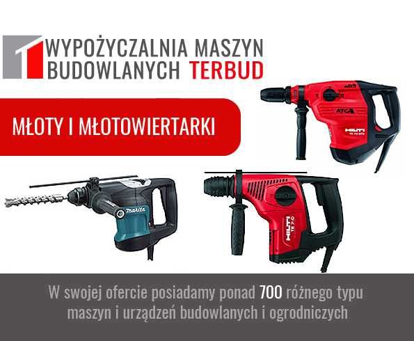 Młotowiertarka, młot wyburzeniowy. Śląsk!