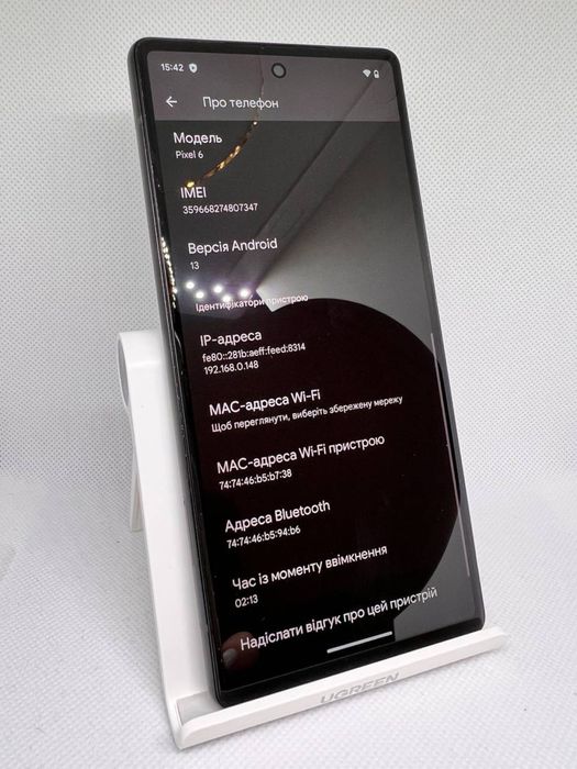 Google Pixel 6 128gb Black | Торг