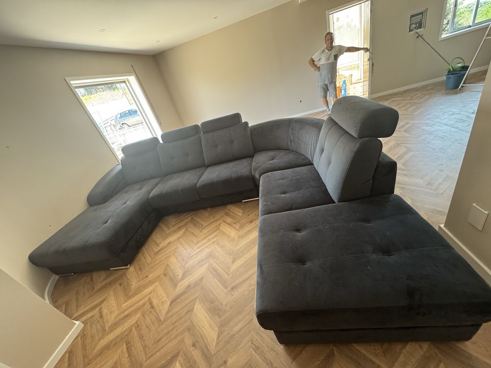 Sofa de canto com chaise longue