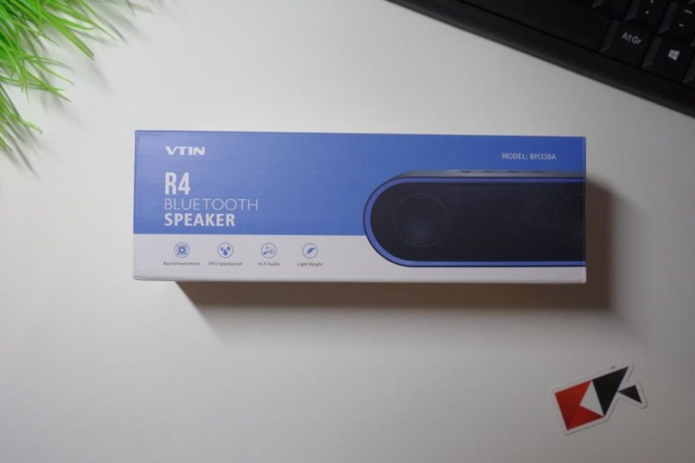 Coluna de Som bluetooth NOVA e SELADA