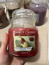 Cranberry pear yankee candle