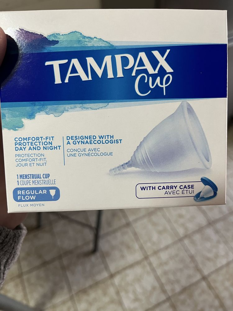 Copo Menstrual Tampax