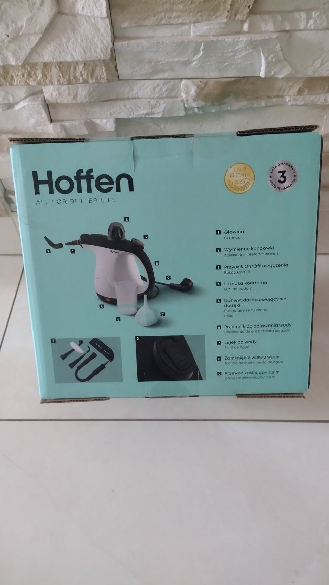 Myjka parowa ręczna Hoffen