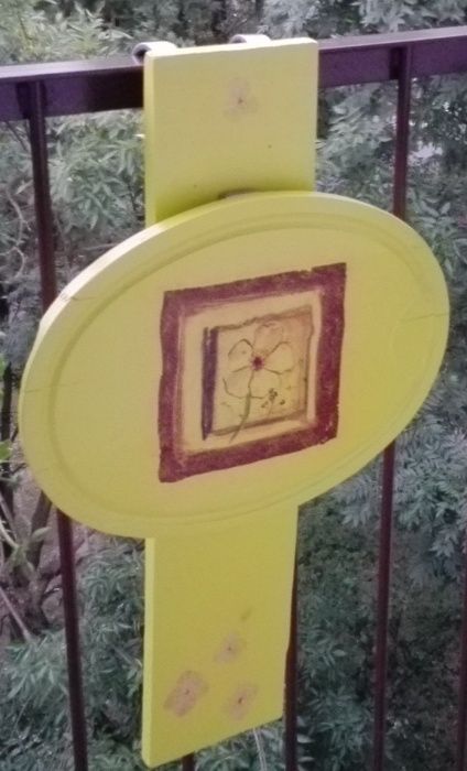 stolik na balkon, zawieszany , składany